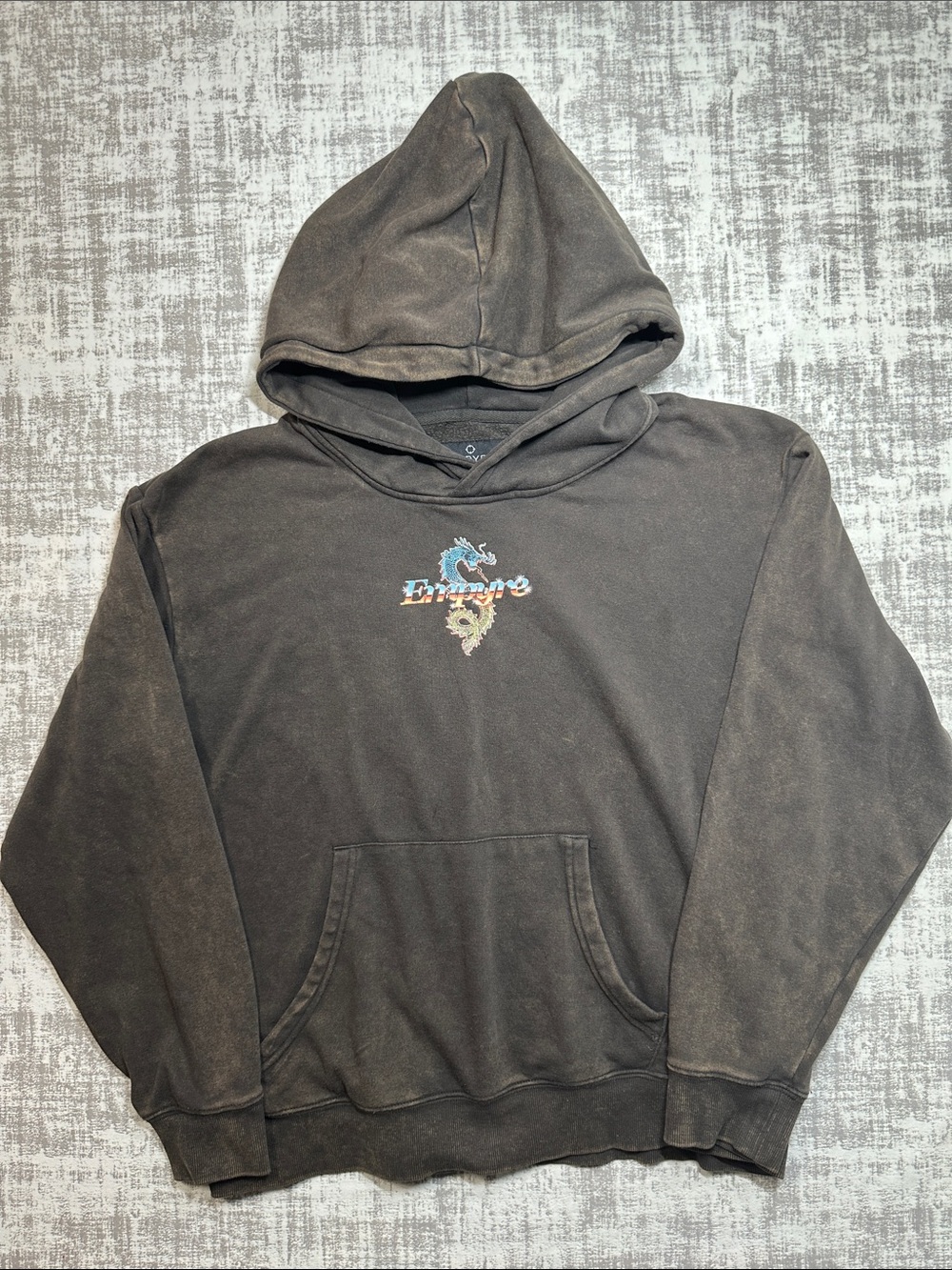Dragon Empyre Brown Washed Hoodie - Men’s Size L